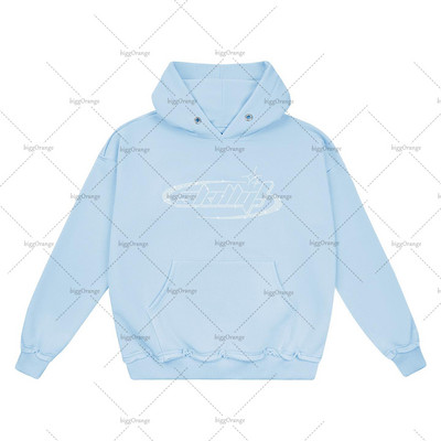 2023 Letter Hot Diamond High Street Hip-hop široki pulover majica s kapuljačom Ženska Y2k Oversize Sweatshirt s američkim retro uličnim trendom Muškarci