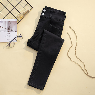 Γυναικεία ψηλόμεση τζιν 2023 Γυναικεία ανοιξιάτικα διπλό κομμένο παντελόνι Stretch Vintage λεπτό τζιν παντελόνι μολύβι για γυναίκες