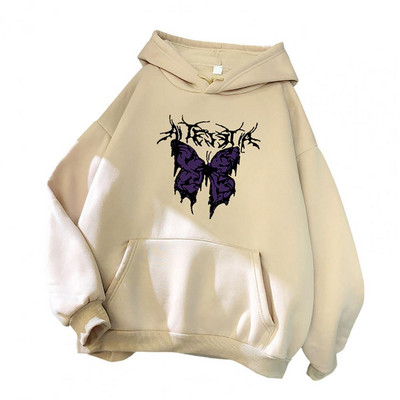 Hoodie Stilīgs Nodilumizturīgs Rudens Hoodie Biezs Sieviešu Rudens Hoodie Mīksts Pret pīlingu Rudens Hoodie Mājai