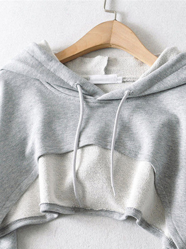 Su skrybėlėmis, gobtuvėliais, Moteriškas Pagrindinis dizainas Jauna korėjietiška mada Mujer, tinkanti paaugliams, paprasta, šauni laisva Y2k jauki gatvės apranga Populiarus