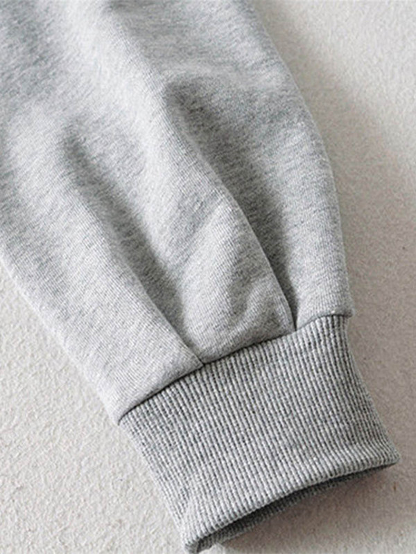 Su skrybėlėmis, gobtuvėliais, Moteriškas Pagrindinis dizainas Jauna korėjietiška mada Mujer, tinkanti paaugliams, paprasta, šauni laisva Y2k jauki gatvės apranga Populiarus