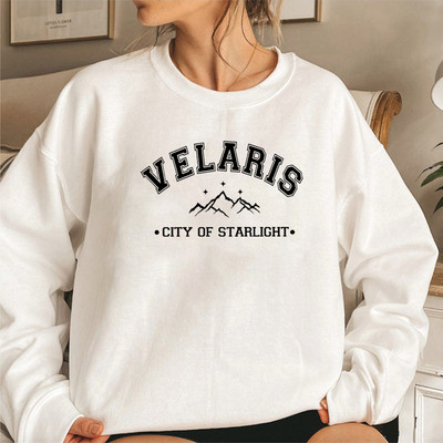 Γυναικεία φούτερ Velaris The City of Starlight Φούτερ Sarah J Maas ACOTAR SJM Bookish Hoodie Throne of Glass Feyre Rhysand φούτερ