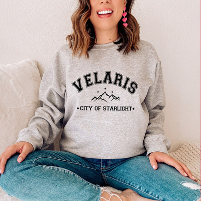 Γυναικεία φούτερ Velaris The City of Starlight Φούτερ Sarah J Maas ACOTAR SJM Bookish Hoodie Throne of Glass Feyre Rhysand φούτερ