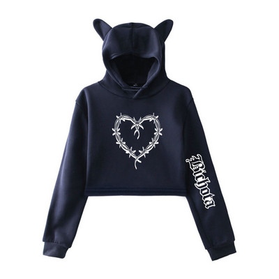 2022 Νέο λογότυπο Karol G Bichota πουλόβερ με κουκούλα με κουκούλα Φούτερ για κορίτσια για κορίτσια με κουκούλα για γάτους