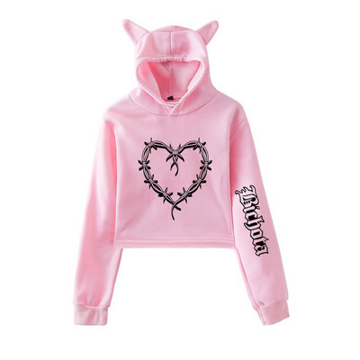 2022 Νέο λογότυπο Karol G Bichota πουλόβερ με κουκούλα με κουκούλα Φούτερ για κορίτσια για κορίτσια με κουκούλα για γάτους