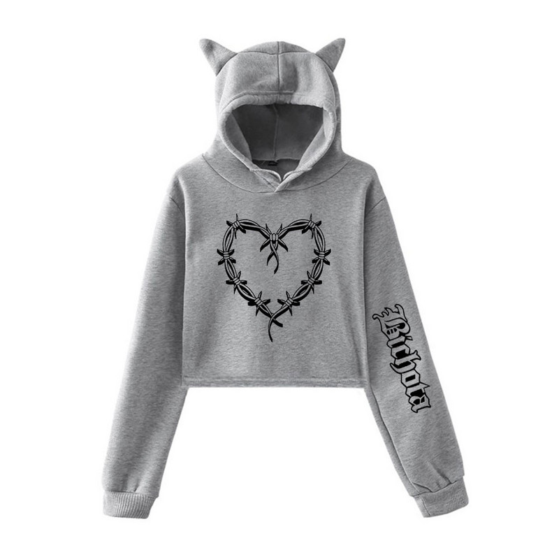 2022 Νέο λογότυπο Karol G Bichota πουλόβερ με κουκούλα με κουκούλα Φούτερ για κορίτσια για κορίτσια με κουκούλα για γάτους