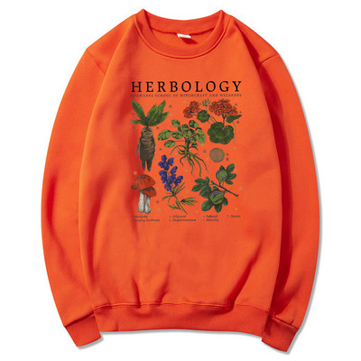 Φούτερ Herbology Plants Magic Wizard School Witchcraft Hoodie Plants Botanical Herbology Crewneck Φούτερ Wizard Tops
