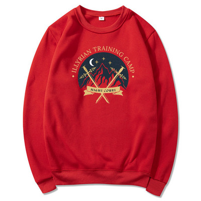 Acotar Velaris Φούτερ Night Court Hoodie City of Starlight Sarah J Maas Jumper Illyrian Velaris Φούτερ Βιβλιοθήκη