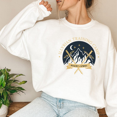 Acotar Velaris Φούτερ Night Court Hoodie City of Starlight Sarah J Maas Jumper Illyrian Velaris Φούτερ Βιβλιοθήκη