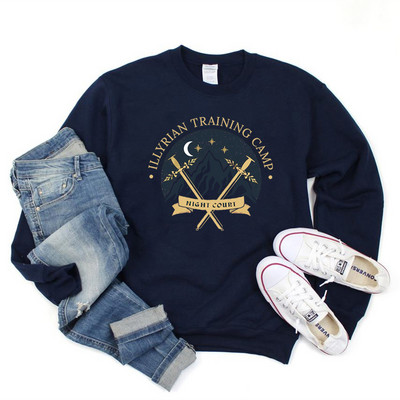 Acotar Velaris Φούτερ Night Court Hoodie City of Starlight Sarah J Maas Jumper Illyrian Velaris Φούτερ Βιβλιοθήκη