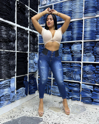 New Wash Jeans Γυναικείο Παντελόνι Ψηλόμεσο Slim Casual Skinny Skinny Jeans