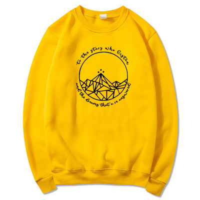 Φούτερ Acotar Velaris Night Court Σύμβολο Sarah J Maas Hoodie A Court of Thorns and Roses Pullover Court of Dreams Φούτερ