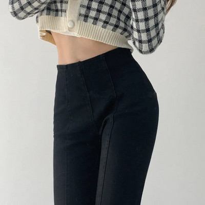 2023 Ψηλόμεσο τζιν τζιν γυναικείο ελαστικό φουσκωτό παντελόνι Φαρδύ παντελόνι κορεατικής έκδοσης Y2k Παντελόνι Vintage τζιν Γυναικείο