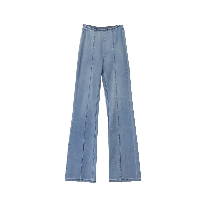 2023 Ψηλόμεσο τζιν τζιν γυναικείο ελαστικό φουσκωτό παντελόνι Φαρδύ παντελόνι κορεατικής έκδοσης Y2k Παντελόνι Vintage τζιν Γυναικείο