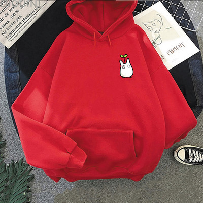 Hanorac Studio Ghibli Totoro Hanorace Kawaii Hanorac japonez Anime Grafic Hanorac Manga Print Pulovere Femei Topuri casual