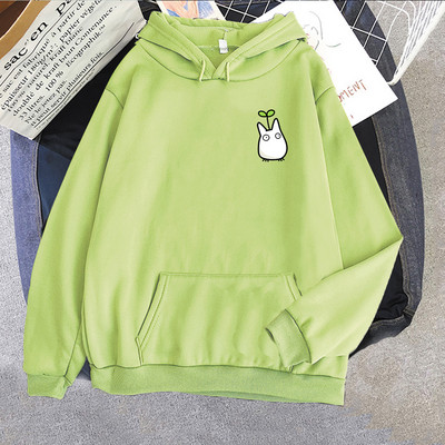 Hanorac Studio Ghibli Totoro Hanorace Kawaii Hanorac japonez Anime Grafic Hanorac Manga Print Pulovere Femei Topuri casual