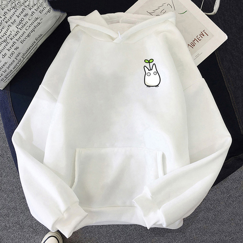 Hanorac Studio Ghibli Totoro Hanorace Kawaii Hanorac japonez Anime Grafic Hanorac Manga Print Pulovere Femei Topuri casual