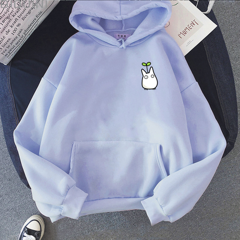 Hanorac Studio Ghibli Totoro Hanorace Kawaii Hanorac japonez Anime Grafic Hanorac Manga Print Pulovere Femei Topuri casual