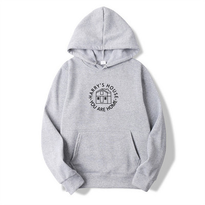 Harry's House Hoodie Νέο άλμπουμ Harry's 2022 Γυναικείες φούτερ με κουκούλα με μακρυμάνικη κουκούλα Φούτερ HS Fans Merch Streetwear Πουλόβερ Τοπ