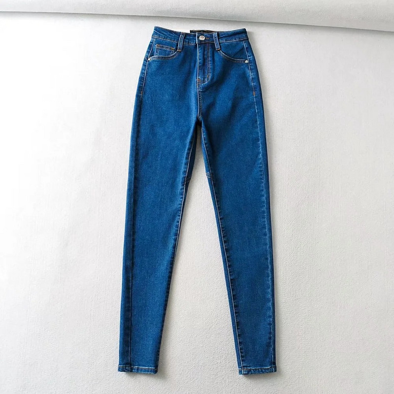 Σχεδιαστής γυναικείων τζιν με κούφιο στενό σέξι μακρύ παντελόνι για γυναίκες 2023 Νέα μόδα casual απλό, κομψό γυναικείο παντελόνι