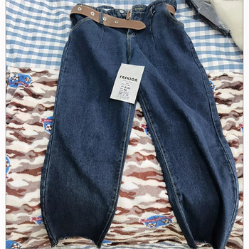 Κλασικό συν μέγεθος 40-100 κιλά Harlan Jeans μόδας γυναίκες Ελαστικό ψηλόμεσο παντελόνι ραπανάκι Κορεάτικο φαρδύ παντελόνι σχεδιαστή Streetwear