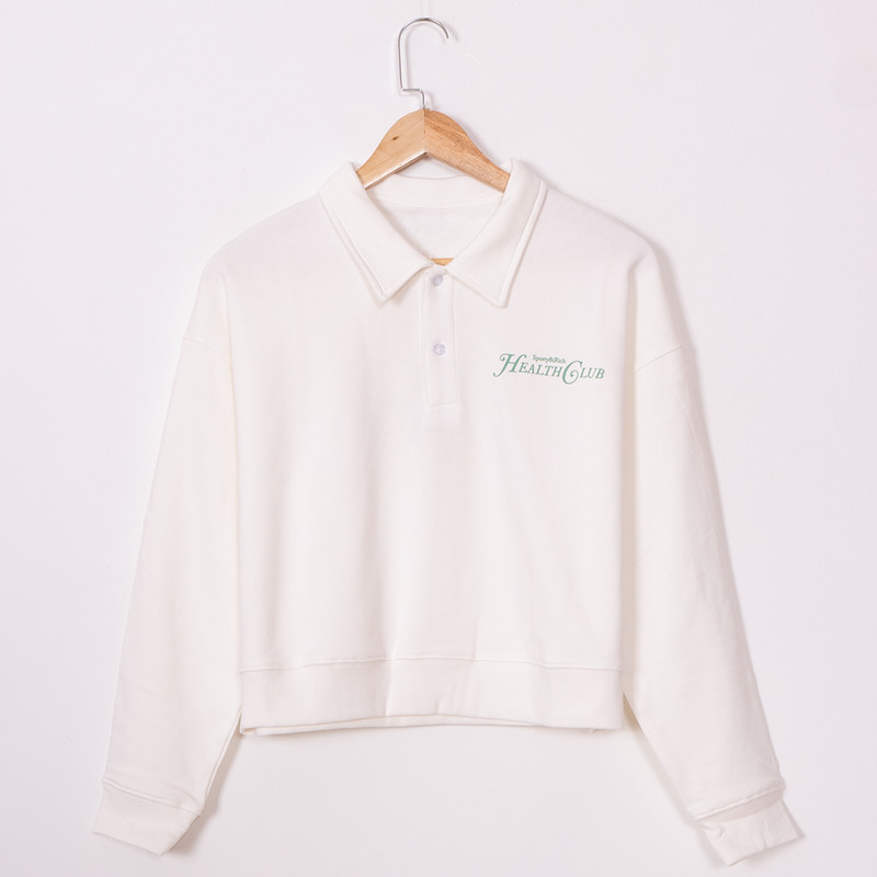 ZESSAM Health Running Sporty Letter Graphic print Φούτερ Γυναικεία μακρυμάνικα γυναικεία πουλόβερ Vintage Casual Lady Top 2023