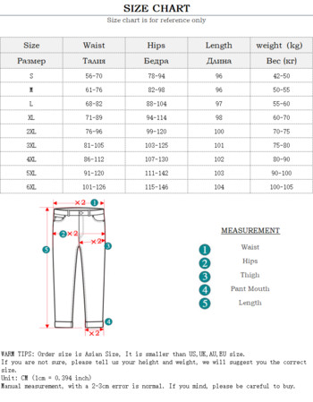 Ρούχα Skinny Jeans για Γυναικεία Καλή ελαστική μέση ελαστικό υλικό Tummy Control Mam Jeans Μέγεθος 5XL 6XL Τζιν με καμπύλες