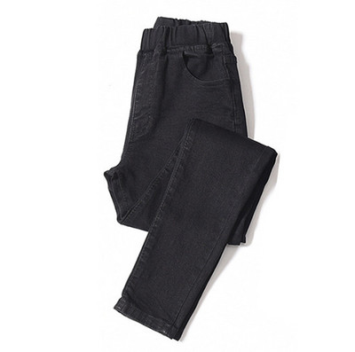 Haine Blugi skinny pentru femei Talie elastică bună Material elastic pentru controlul burticii Blugi pentru mama Mărimea 5XL 6XL Blugi curbat