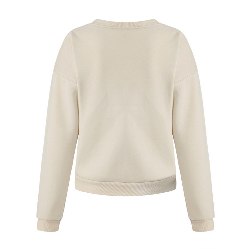 Γυναικείες μπλούζες κολοκύθας στάμπα Πουλόβερ Ο-λαιμόκοψη μακρυμάνικο αποκριάτικο φούτερ Γυναίκα Φθινόπωρο Χειμώνας Harajuku top