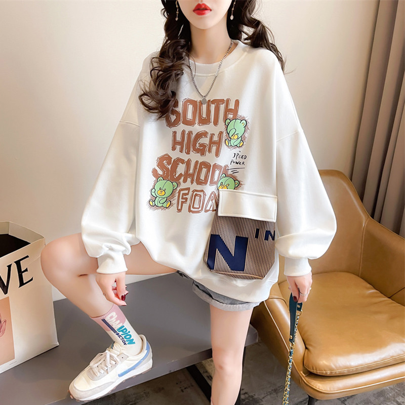 Streetwear Γυναικεία μπλουζάκια Pulovers Star Ρούχα Γυναικεία φούτερ vintage αισθητικής 2023 Κορεάτικη μόδα φούτερ γραφική κοκέτα