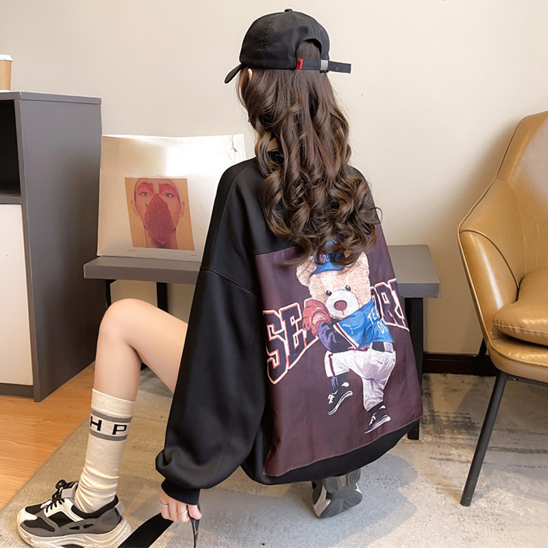 Streetwear Γυναικεία μπλουζάκια Pulovers Star Ρούχα Γυναικεία φούτερ vintage αισθητικής 2023 Κορεάτικη μόδα φούτερ γραφική κοκέτα