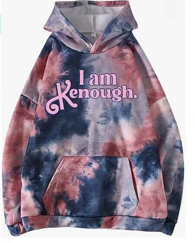 2023 Νέα τάση I Am Kenough Hoodies Ανδρικές/Γυναικείες φούτερ Cosplay με κουκούλα Casual ρούχα Γλυκό streetwear Μακρυμάνικο φούτερ