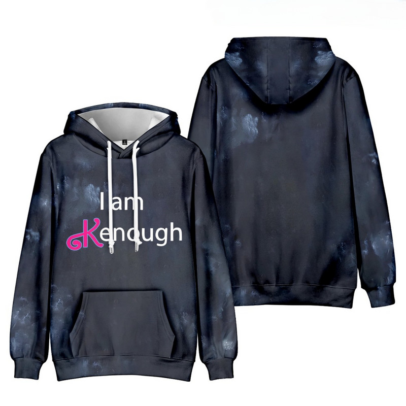 2023 Νέα τάση I Am Kenough Hoodies Ανδρικές/Γυναικείες φούτερ Cosplay με κουκούλα Casual ρούχα Γλυκό streetwear Μακρυμάνικο φούτερ