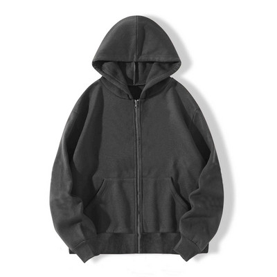 XUANSHOW Φθινοπωρινό χειμωνιάτικο γυναικείο φούτερ με φερμουάρ με κουκούλα Butterfly Loose Zipper Μπροστινή τσέπη Casual Streetwear με κουκούλα μπουφάν