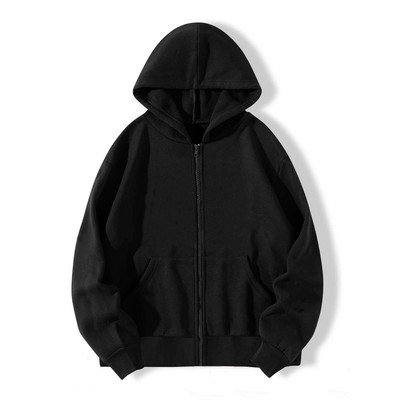 XUANSHOW Φθινοπωρινό χειμωνιάτικο γυναικείο φούτερ με φερμουάρ με κουκούλα Butterfly Loose Zipper Μπροστινή τσέπη Casual Streetwear με κουκούλα μπουφάν