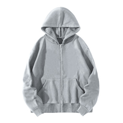 XUANSHOW Φθινοπωρινό χειμωνιάτικο γυναικείο φούτερ με φερμουάρ με κουκούλα Butterfly Loose Zipper Μπροστινή τσέπη Casual Streetwear με κουκούλα μπουφάν