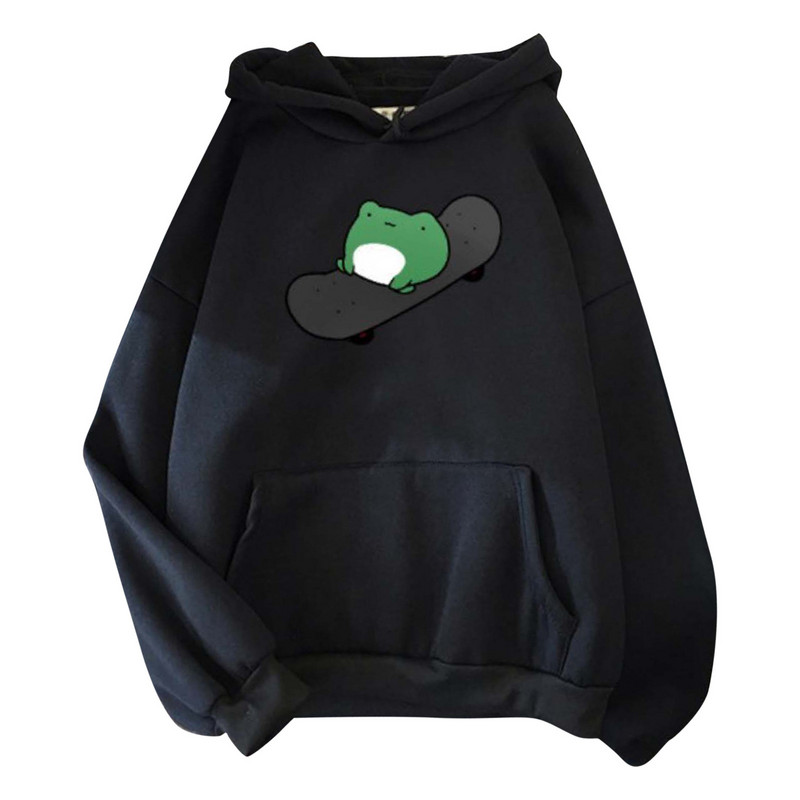 Varlių gobtuvas Vintažinis Harajuku moteriškas rudens megztinis Kawaii mielas laisvalaikio estetinis negabaritinis viršutiniai drabužiai, moteriški palaidi megztiniai, gatvės drabužiai