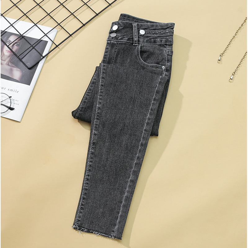 Traperice Ženske rastezljive jednobojne uske Višenamjenske višenamjenske visokoškolske ženske hlače pune dužine Ulična odjeća Harajuku Slobodno vrijeme