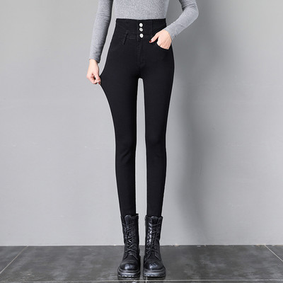 Άνοιξη 2023 Νέο γυναικείο Stretch τζιν μόδας Λεπτό ψηλόμεσο στήθος στενό μολύβι τζιν παντελόνι Streetwear