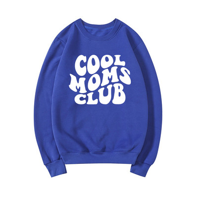 Cool Moms Club Φούτερ Mom Life Φούτερ Γυναικείες μακρυμάνικο πουλόβερ Casual Graphic Hoodies Mothers δώρο γενεθλίων