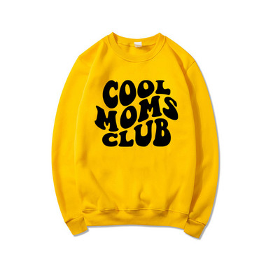 Cool Moms Club Φούτερ Mom Life Φούτερ Γυναικείες μακρυμάνικο πουλόβερ Casual Graphic Hoodies Mothers δώρο γενεθλίων
