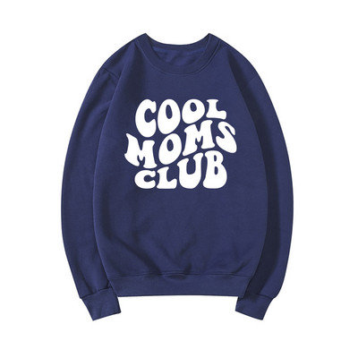 Cool Moms Club Φούτερ Mom Life Φούτερ Γυναικείες μακρυμάνικο πουλόβερ Casual Graphic Hoodies Mothers δώρο γενεθλίων