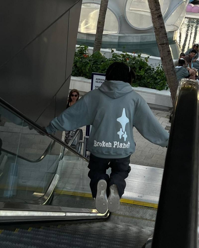 Planet printing μεγάλου μεγέθους γυναικεία φούτερ με κουκούλα high street trend τάση ρετρό ενδυμάτων casual σακάκι φαρδύ πουλόβερ γυναικεία φούτερ