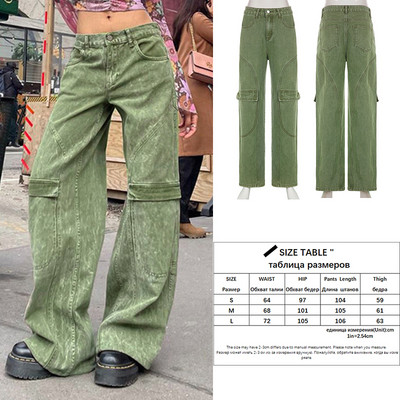 Sifreyr Butterfly Print Φαρδύ τζιν Γυναικεία Φθινοπωρινά τζιν με χαμηλά τζιν παντελόνια Harajuku Streetwear Vintage Y2k Fairy Grunge Jeans