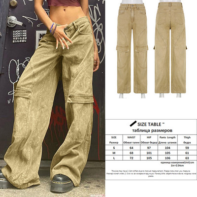 Sifreyr Butterfly Print Φαρδύ τζιν Γυναικεία Φθινοπωρινά τζιν με χαμηλά τζιν παντελόνια Harajuku Streetwear Vintage Y2k Fairy Grunge Jeans