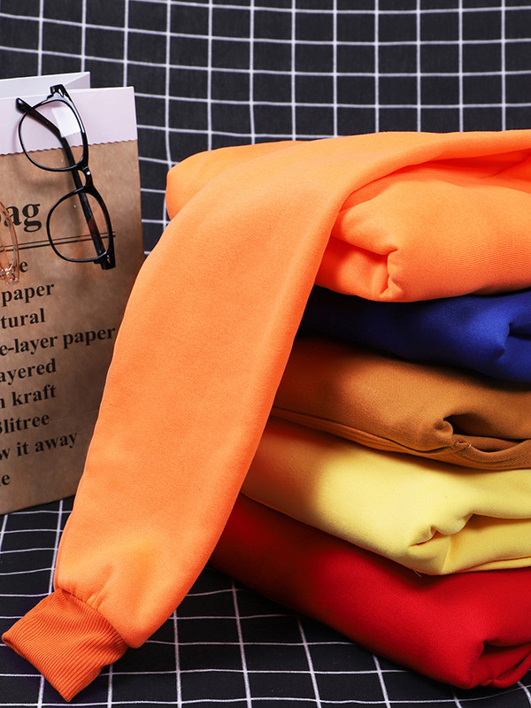 ήλιος και φεγγάρι ζωγραφισμένο στο χέρι σε στυλ High Street Γυναικείες μπλούζες με κουκούλα αισθητικής ζεστές μπλούζες Δημιουργικότητα Φούτερ Φαρδιά μαλακά εξωτερικά ενδύματα