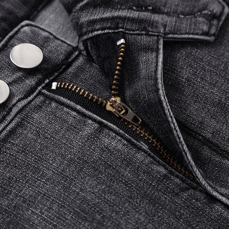 Kitsad teksad, mustad venivad hallid naiste teksapüksid, naiste teksad, naisterahvad Donna, veniv alaosa naiselik, kitsad püksid, püksid XXL