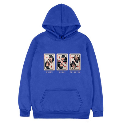 Anime Alice In Borderland Usagi Arisu Kuina Hoodie Ανδρικά κινούμενα σχέδια γραφικά Harajuku Ρούχα Streetwear Unisex Φούτερ Ανδρικά