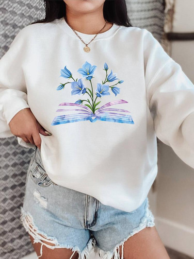 Letter Sweet Trend Χαριτωμένα πουλόβερ της δεκαετίας του '90 Φθινοπωρινή μόδα Γυναικεία ρούχα Μόδα φθινοπώρου άνοιξη Γυναικεία γραφικά φούτερ