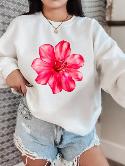 Letter Sweet Trend Χαριτωμένα πουλόβερ της δεκαετίας του '90 Φθινοπωρινή μόδα Γυναικεία ρούχα Μόδα φθινοπώρου άνοιξη Γυναικεία γραφικά φούτερ